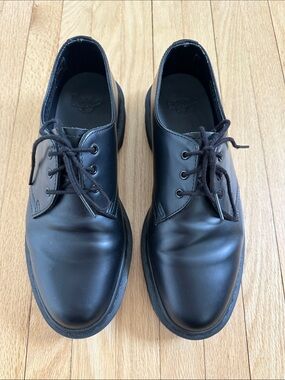 Dr Martens 1461 Mono Smooth Leather Oxford Shoes men’s 8 / women’s 9 / UK 7